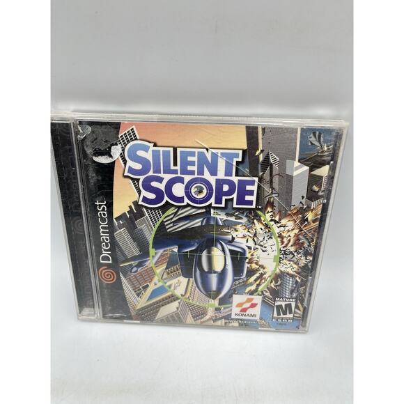 Silent Scope (Sega Dreamcast, 2000) Complete In Box - Picture 1 of 6